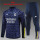 Young 23-24 Real Madrid (royal blue) Sweater tracksuit set