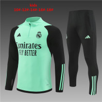 Young 23-24 Real Madrid (green) Sweater tracksuit set