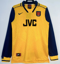 Long sleeve 96-97 Arsenal Away Retro Jersey Thailand Quality