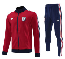 25-26 Arsenal (red) Jacket Adult Sweater tracksuit set