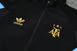 2025 Argentina (black) Jacket Adult Sweater tracksuit set