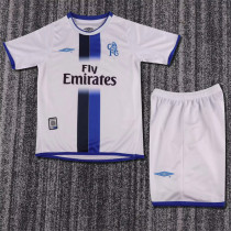 Kids kit 03-05 Chelsea Away (Retro Jersey) Thailand Quality