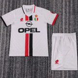 Kids kit 96-97 AC Milan Away (Retro Jersey) Thailand Quality
