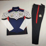 16-17 Palestine (royal blue) Adult Sweater tracksuit set