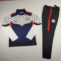 16-17 Palestine (royal blue) Adult Sweater tracksuit set