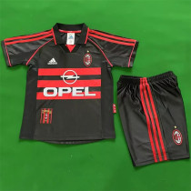 Kids kit 98-99 AC Milan Third Away (Retro Jersey) Thailand Quality