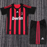 Kids kit 08-09 AC Milan home (Retro Jersey) Thailand Quality