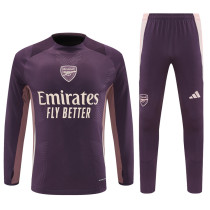 Player Version 24-25 Arsenal purple Adult Sweater tracksuit set