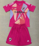 Kids kit 24-25 CA River Plate (Goalkeeper) Thailand Quality