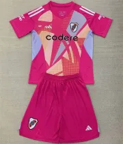 Kids kit 24-25 CA River Plate (Goalkeeper) Thailand Quality