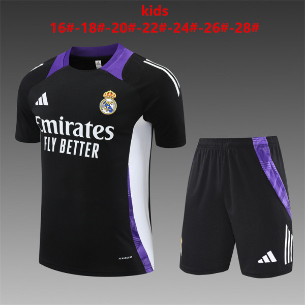 Kids kit 24-25 Real Madrid (Training clothes) Thailand Quality