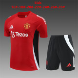 Kids kit 24-25 Manchester United (Training clothes) Thailand Quality