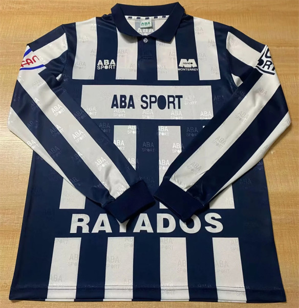 Long sleeve 97-98 CF Monterrey home Retro Jersey Thailand Quality