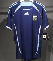 2006 Argentina Away (Player Version) Retro Jersey Thailand Quality
