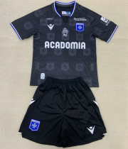 Kids kit 24-25 AJ Auxerre Away Thailand Quality