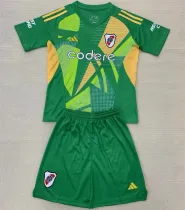 Kids kit 24-25 CA River Plate (Goalkeeper) Thailand Quality