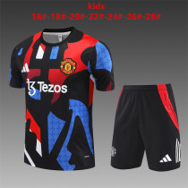 Kids kit 24-25 Manchester United (Training clothes) Thailand Quality