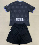 Kids kit 24-25 AJ Auxerre Away Thailand Quality