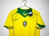 2004 Brazil home Retro Jersey Thailand Quality