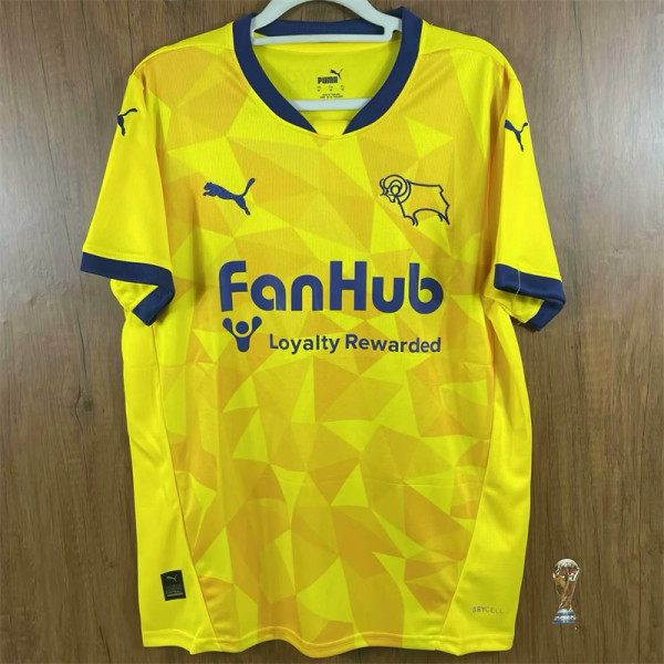 24-25 Derby County Third Away Fans Version Thailand Quality