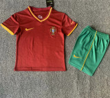 Kids kit 2000 Portugal home (Retro Jersey) Thailand Quality