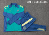 25-26 Ajax (green) Jacket Adult Sweater tracksuit set