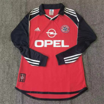 Long sleeve 01-02 Bayern München home Retro Jersey Thailand Quality