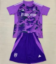 24-25 Fulham F.C. Third Away Set.Jersey & Short High Quality