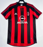 03-04 AC Milan home Retro Jersey Thailand Quality