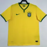 2014 Brazil home Retro Jersey Thailand Quality