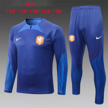 Young 22-23 Netherlands (Blue) Sweater tracksuit set