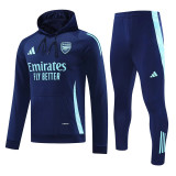 24-25 Arsenal Hoodie Sweatshirt Set Soccer Jacket