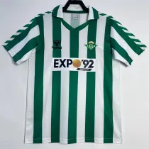 88-89 Real Betis home Retro Jersey Thailand Quality