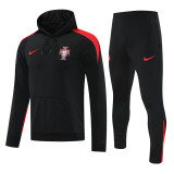 24-25 Portugal Hoodie Sweatshirt Set Soccer Jacket