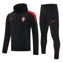 24-25 Portugal Hoodie Sweatshirt Set Soccer Jacket
