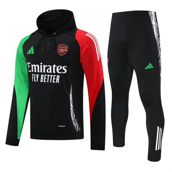 24-25 Arsenal Hoodie Sweatshirt Set Soccer Jacket