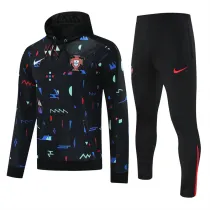 24-25 Portugal Hoodie Sweatshirt Set Soccer Jacket