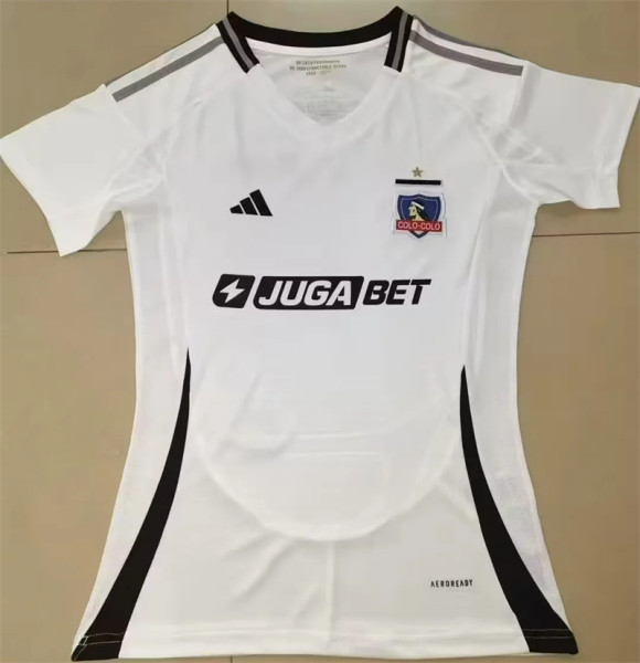 25-26 Social y Deportivo Colo-Colo home Women Jersey Thailand Quality
