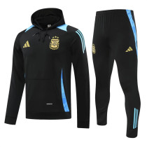 24-25 Argentina Hoodie Sweatshirt Set Soccer Jacket