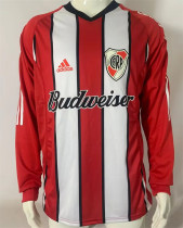 Long sleeve 03-04 CA River Plate Away Retro Jersey Thailand Quality