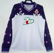 Long sleeve 92-93 Fiorentina Away Retro Jersey Thailand Quality