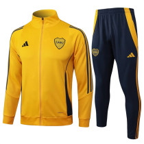 24-25 Boca Juniors (yellow) Jacket Adult Sweater tracksuit set