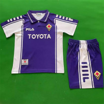 Kids kit 99-00 Fiorentina home (Retro Jersey) Thailand Quality