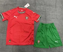2025 Portugal home Adult Jersey & Short Set Quality