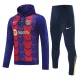 24-25 Barcelona Hoodie Sweatshirt Set Soccer Jacket