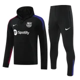 24-25 Barcelona Hoodie Sweatshirt Set Soccer Jacket
