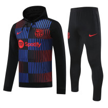 24-25 Barcelona Hoodie Sweatshirt Set Soccer Jacket