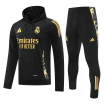 24-25 Real Madrid Hoodie Sweatshirt Set Soccer Jacket