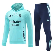 24-25 Real Madrid Hoodie Sweatshirt Set Soccer Jacket