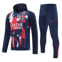 24-25 Paris Saint-Germain Hoodie Sweatshirt Set Soccer Jacket
